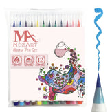 MozArt Brush Pen Set (12 Colors)