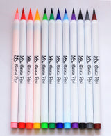 MozArt Brush Pen Set (12 Colors)