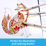 MozArt Brush Pen Set (20 Colors)