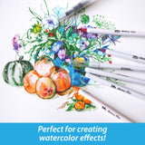MozArt Brush Pen Set (20 Colors)