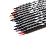 MozArt Dual Brush Pens (12 Set)